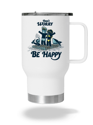 Don't worry termohrnček White