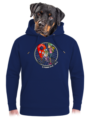 Cyklistický horoskop: Panna unisex mikina premium Navy