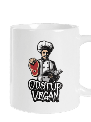 Odstup vegane klasický hrnček White