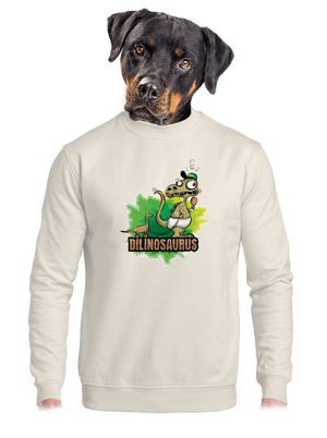 unisex mikina bez kapucne