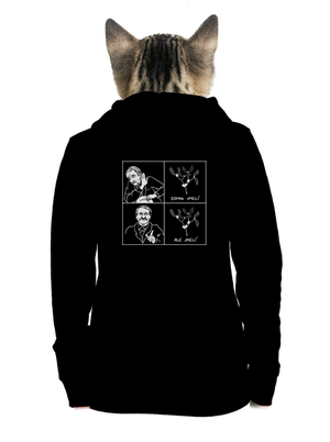 Cimrman: Copak jmelí dámska mikina na zips Black