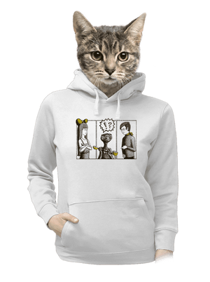 dámska mikina klokanka