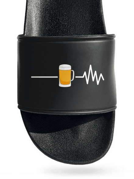 Beer help šľapky Black