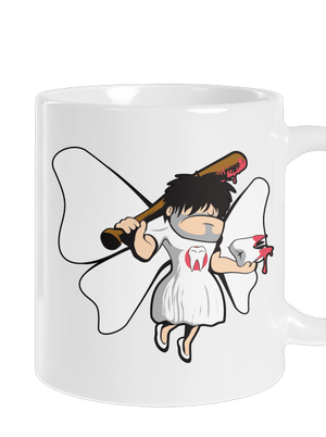 Zúbková víla klasický hrnček White