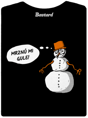 Mrznú mi gule dámske tričko s lemom Black