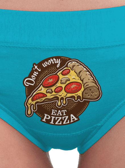 Pizza dámske nohavičky Turquoise