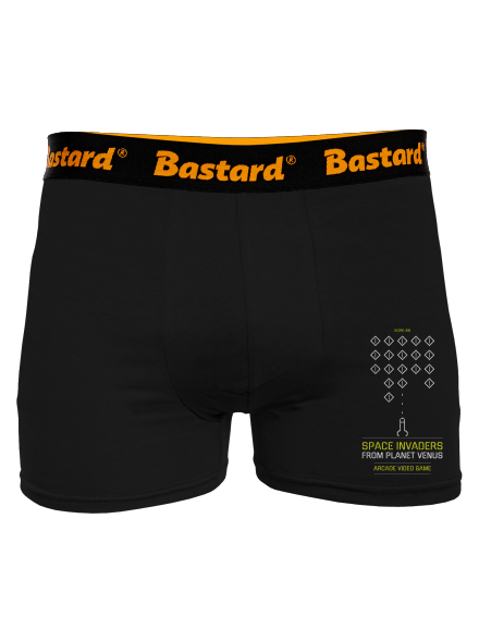 Space Invaders boxerky Black