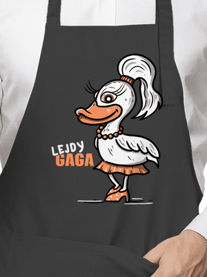 Lejdy Gaga zástera Dark Grey