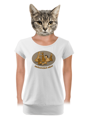 dámske tričko s lemom