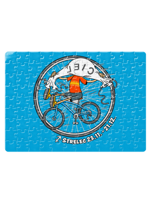 Cyklistický horoskop: Strelec puzzle White