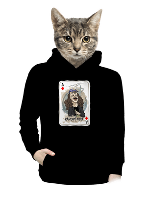 dámska mikina klokanka