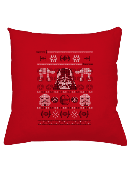 Vader na svetri vankúš Red