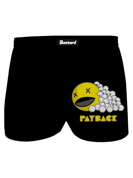 Payback pánske trenky Black