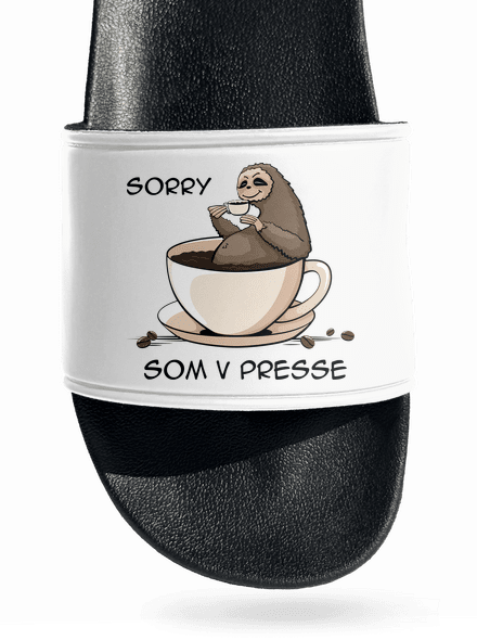 V presse šľapky White