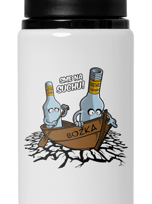 Na suchu flaša na vodu White