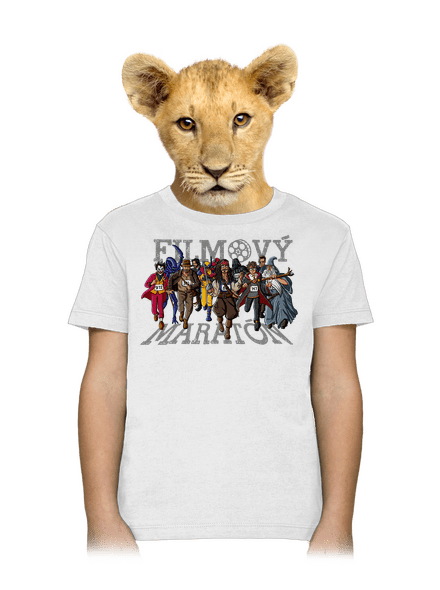 Filmový maratón detské tričko White