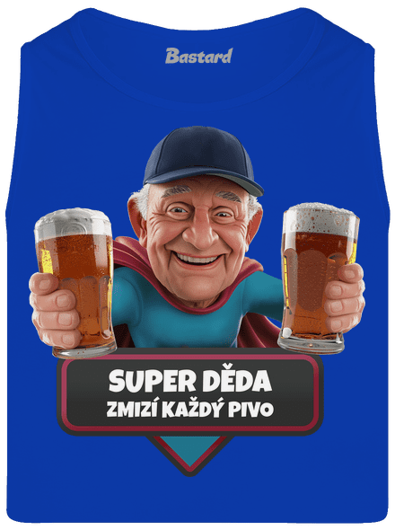 Super dedo pánske tielko Royal Blue