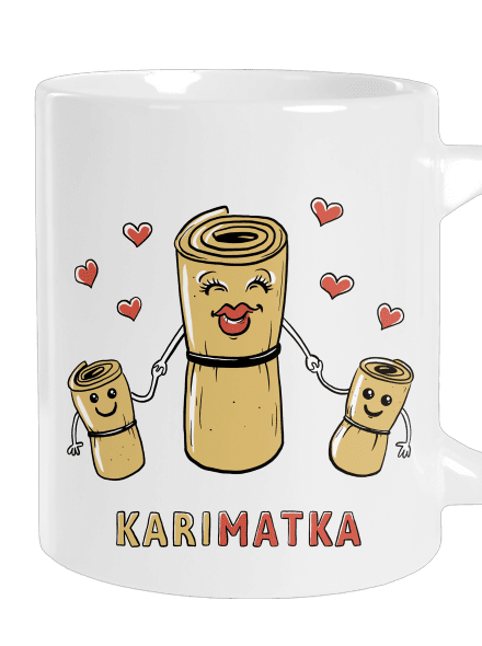 Karimatka veľký hrnček White