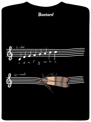 A - moll pánske dlhý rukáv Black