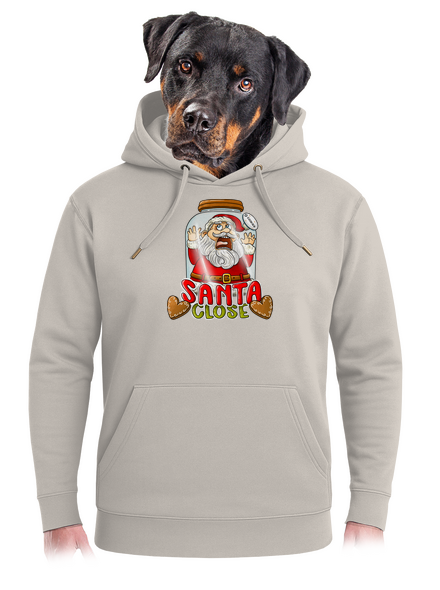 Santa Close unisex mikina premium Pastel Macchiato
