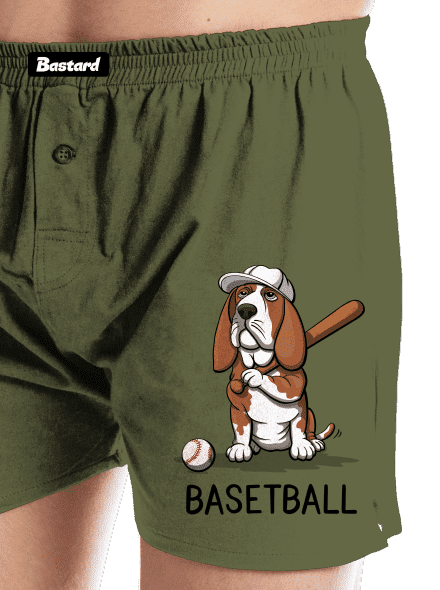 Basetball pánske trenky Khaki