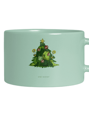 Stačí nazdobiť hrnček makronka Mint Macaron