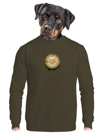 Pivný horoskop: Rak unisex mikina bez kapucne Urban Khaki