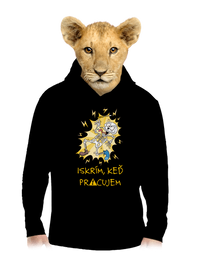 detská mikina klokanka