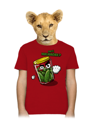 Nakladačka detské tričko Red