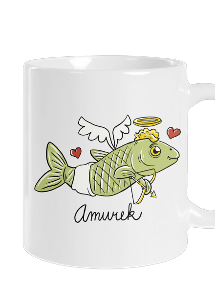 Amurek klasický hrnček White