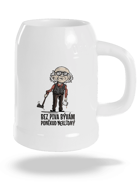 Neklidný bez piva polliter White