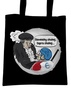 Slovenský hokej taška Black