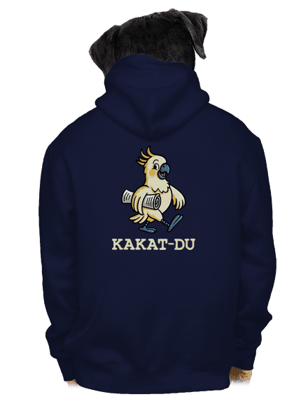 Kakat-du pánska mikina na zips Navy