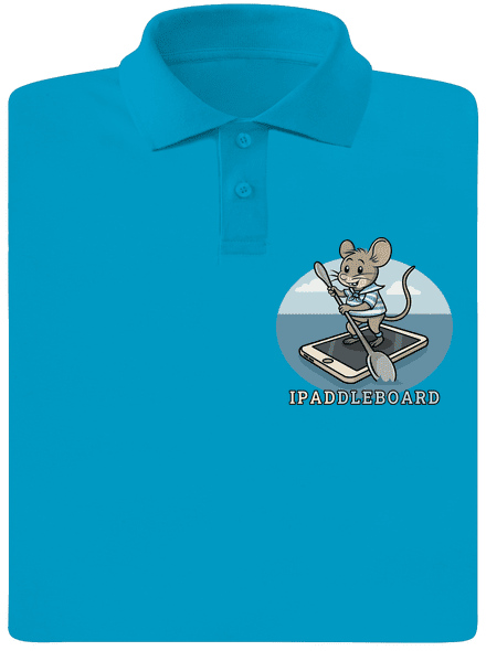 Ipaddleboard pánska polokošeľa Blue Atol