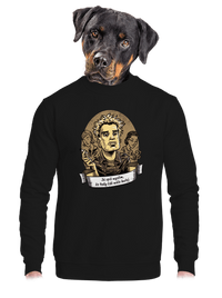 unisex mikina bez kapucne