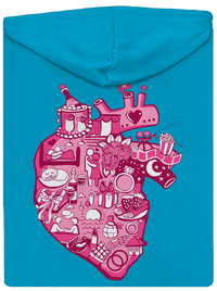 dámska mikina na zips