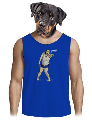 Beer zombie pánske tielko Royal Blue