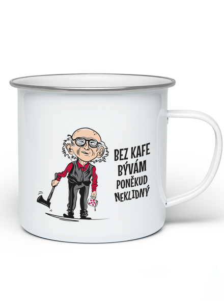 Neklidný - kafe plecháčik
