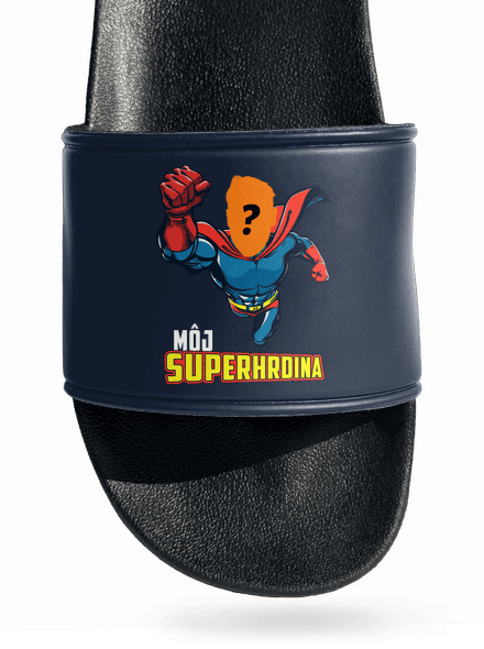 Môj superhrdina šľapky Navy