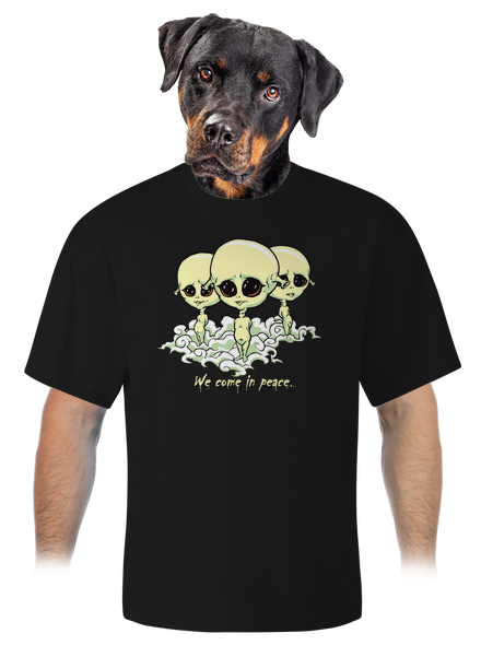 Návštevníci unisex tričko oversized Black