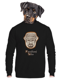 unisex mikina bez kapucne