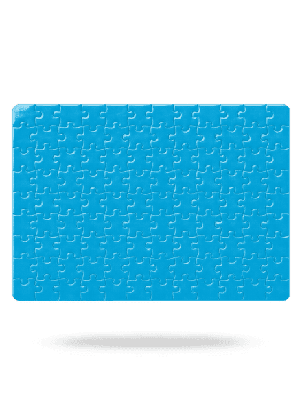 Bez potlače puzzle White