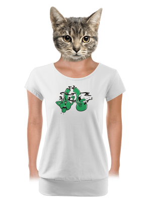 dámske tričko s lemom