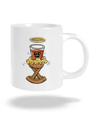 Panáčik v jasličkách veľký hrnček White