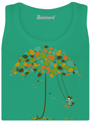 Radosť z jesene dámske tielko klasické Mint Mal