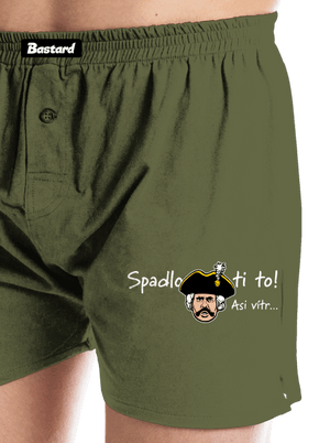 Spadlo ti to pánske trenky Khaki