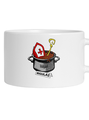 Miguláš hrnček makronka White