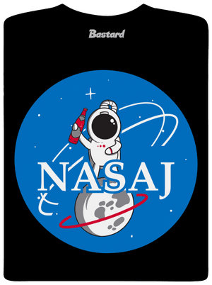 Nasaj pánske dlhý rukáv Black