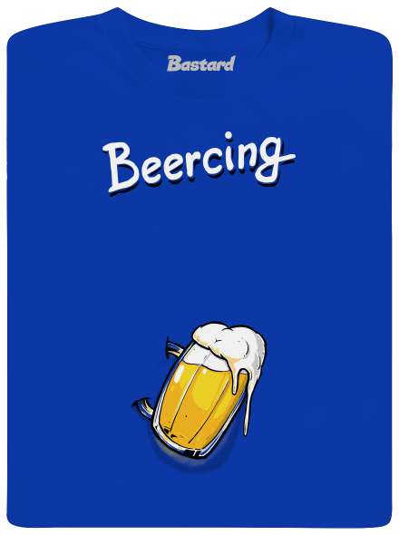 Beercing pánske dlhý rukáv Royal Blue