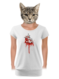 dámske tričko s lemom